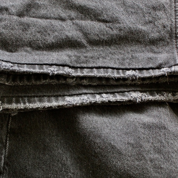 Black Curve Love Mid Rise Heavily Distressed 90s Boy Jean - Picture 10 of 11